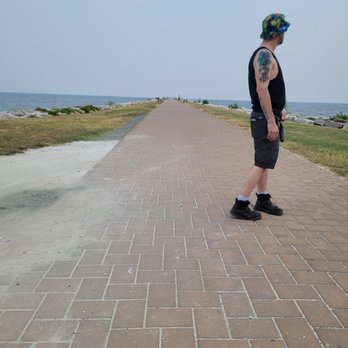 North Point State Park - Gorgeous paved jetty - Parks Near Me - Edgemere, Maryland