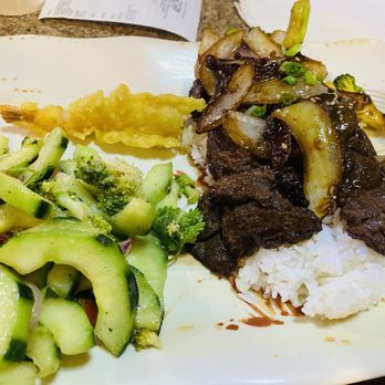 Mot'to Japanese Grill - Bulgogi with rice, cucumber salad, miso soup. - Japanese Near Me - Carlsbad, California