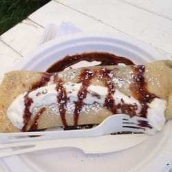 Little Green Hut - French Polynesian crepe! Nutella win!