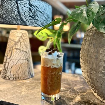 Earls Kitchen + Bar - Shaken Coconut Cold Brew - New American Near Me - Miami, Florida Earls Kitchen + Bar - Shaken Coconut Cold Brew - New American Near Me - Miami, Florida