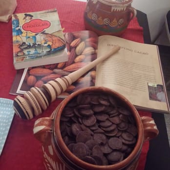 Museum AfterHours- Science of Eats: Sweet - Cocoa Cinnamon's informative table display - Desserts Near Me - Durham, North Carolina