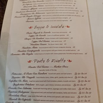 Il Terrazzo Carmine - Menu Page 1 - Italian Near Me - Seattle, Washington Il Terrazzo Carmine - Menu Page 1 - Italian Near Me - Seattle, Washington