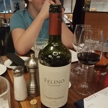 Del Frisco's Grille - A bottle of red.... they recommended it and so do we - New American Near Me - Hoboken, New Jersey Del Frisco's Grille - A bottle of red.... they recommended it and so do we - New American Near Me - Hoboken, New Jersey