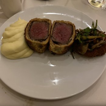 Edge Steakhouse - Beef Wellington with sides. - Steakhouses Near Me - Las Vegas, Nevada Edge Steakhouse - Beef Wellington with sides. - Steakhouses Near Me - Las Vegas, Nevada