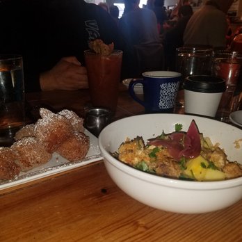 Half & Half - Yummy cinnamon sugar doughnuts and breakfast fried rice. - Breakfast & Brunch Near Me - St. Louis, Missouri Half & Half - Yummy cinnamon sugar doughnuts and breakfast fried rice. - Breakfast & Brunch Near Me - St. Louis, Missouri