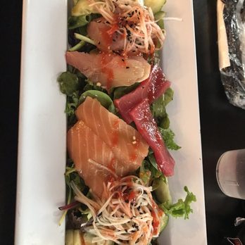 Rock N Roll Sushi - Spicy Sashimi Salad - Sushi Bars Near Me - Memphis, Tennessee Rock N Roll Sushi - Spicy Sashimi Salad - Sushi Bars Near Me - Memphis, Tennessee