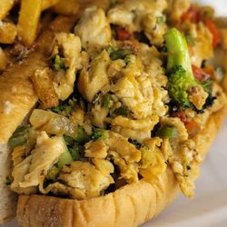 Fork In The Road Halal Food - This was thee best Chicken & Broccoli Philly I've EVER TASTED...CHECK THEM OUT!