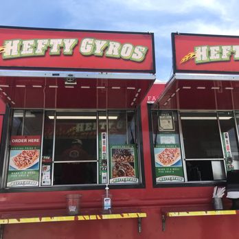 Hefty Gyros - Food truck at front street Brewfest - Food Trucks Near Me