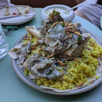 Ayat - Mansaf w/ lamb shank - Comfort Food Near Me - Brooklyn, New York Ayat - Mansaf w/ lamb shank - Comfort Food Near Me - Brooklyn, New York