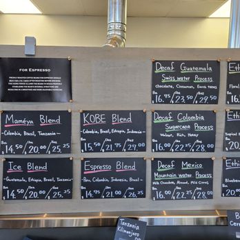 Maméya Coffee Roasters - Menu February 2026 - Coffee Roasteries Near Me - Laguna Niguel, California