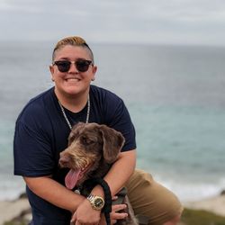 Land Of Paws - Best grooming spot in SV. He always looks amazing and comes out with a stunning bandana.I HIGHLY recommend Land of Paws.