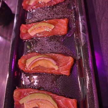 Ten Sushi - yuzu salmon - Sushi Bars Near Me - Houston, Texas Ten Sushi - yuzu salmon - Sushi Bars Near Me - Houston, Texas