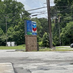 Chevron - Lower prices than other stations in the area.