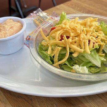 Pizza Barn - Order a cup of salad dressing and they throw in a free small side salad. - Pizza Near Me - Paris, Arkansas