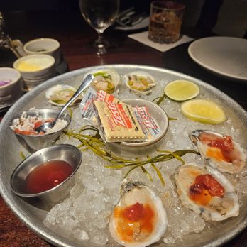 Bludorn - Oysters round 2! - New American Near Me - Houston, Texas