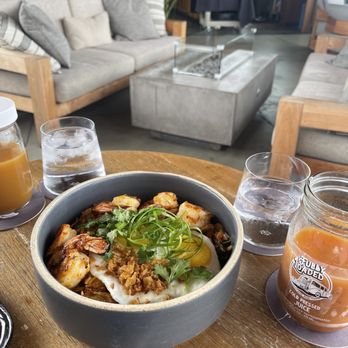 VAGA Restaurant & Bar - Kimchi Fried Rice w/ Shrimp + fresh juices = YUM! - Latin American Near Me - Encinitas, California VAGA Restaurant & Bar - Kimchi Fried Rice w/ Shrimp + fresh juices = YUM! - Latin American Near Me - Encinitas, California