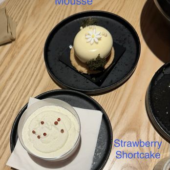 Raku - Chamomile Mango Mousse and Strawberry Shortcake - Japanese Near Me - New York, New York