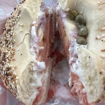 5th Ave Bagelry - The Fifth Ave (Smoke Salmon) - Bagels Near Me - Corona, California