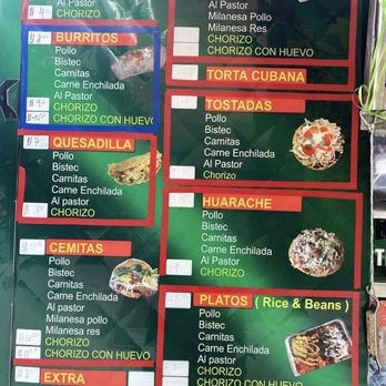 Tasty Burrito 77 - Menu - Food Trucks Near Me - New York, New York