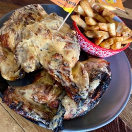 1/2 Chicken and Chips 1/2 Chicken and Chips