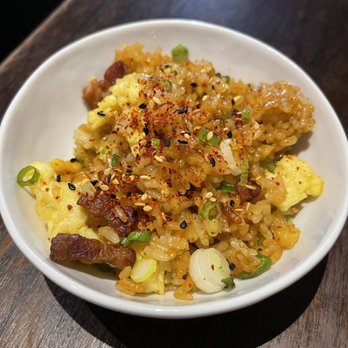 S.K.Y. - Bacon and egg fried rice - New American Near Me - Chicago, Illinois S.K.Y. - Bacon and egg fried rice - New American Near Me - Chicago, Illinois