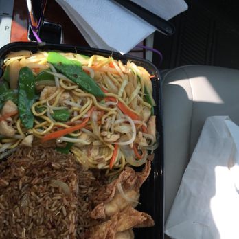 Khoo Restaurant - Combo platter is huge! And delicious - Chinese Near Me - West Warwick, Rhode Island