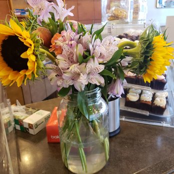 Fresh Bakery - Counter top display. Flowers can out a smile on anyone's face - Bakeries Near Me - Owings Mills, Maryland