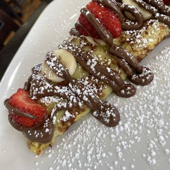 Jam 'n' Jelly Cafe - Nutella, strawberry and banana crêpe - Breakfast & Brunch Near Me - Darien, Illinois Jam 'n' Jelly Cafe - Nutella, strawberry and banana crêpe - Breakfast & Brunch Near Me - Darien, Illinois