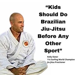 Kelly Slater Jiu Jitsu advocate