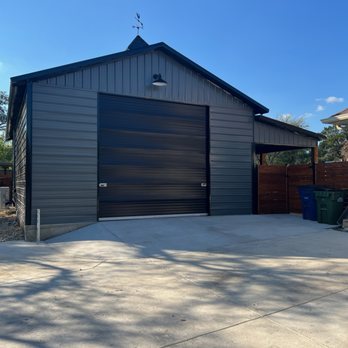 Moore Liberty Buildings - Custom steel outbuilding for garage, condo unit, and pool house. - Sheds & Outdoor Storage Near Me - Liberty Hill, Texas