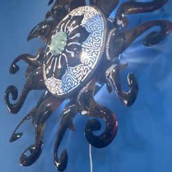 Fresh Mex Cocina - Beautiful sun light fixture.