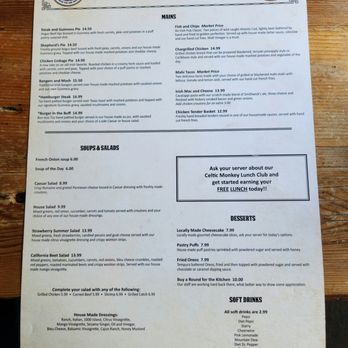 Celtic Monkey - Irish Pub Near Me - Wilmington, North Carolina