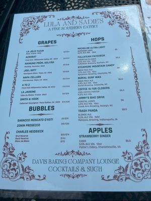 Menu photo 5 Lula and Sadie’s Durham, NC Menu photo 5 Lula and Sadie’s Durham, NC