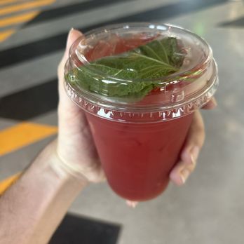 Breadbelly - Watermelon lychee tea - Bakeries Near Me - San Francisco, California