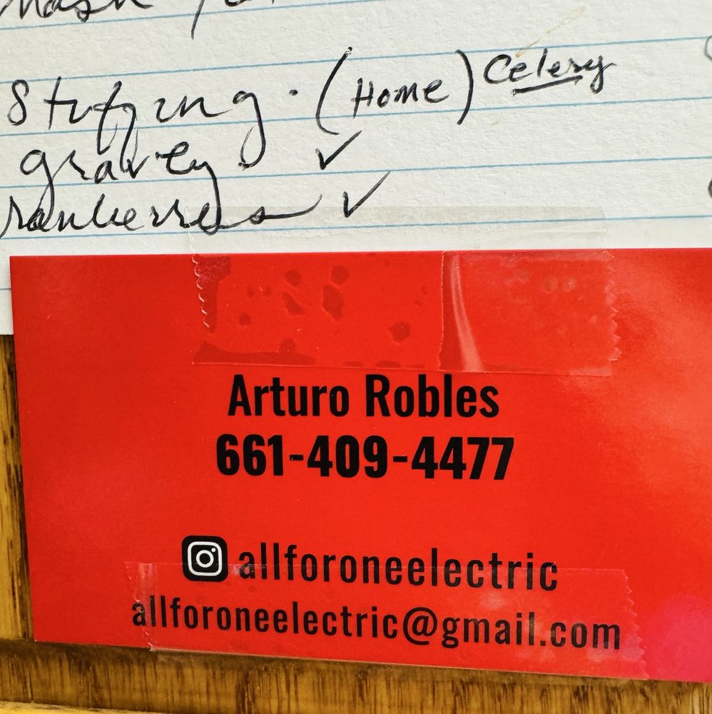 Slide of All For One Electric