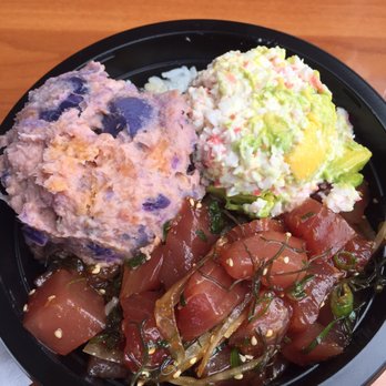 Poke Market - Ginger sesame soy poke with crab and sweet potato - Poke Near Me - Hilo, Hawaii Poke Market - Ginger sesame soy poke with crab and sweet potato - Poke Near Me - Hilo, Hawaii