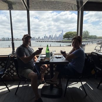 Blue Eyes Restaurant - Patio dining - Pizza Near Me - Hoboken, New Jersey