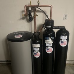 AAA Water Systems - S250 Dual Softener Tanks & De-Chlorinating Tank