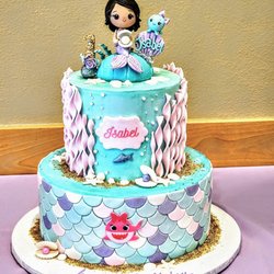 Amazing Cakes - Granddaughter's 1st Birthday cake. BEAUTIFUL and yummy!!