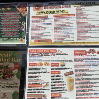 Indian Pizza & Bar - 6/23/2026: Indian Pizza & Bar's menu. - Pizza Near Me - Placerville, California Indian Pizza & Bar - 6/23/2026: Indian Pizza & Bar's menu. - Pizza Near Me - Placerville, California