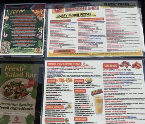 Menu photo 2 Indian Pizza & Bar Placerville, CA Menu photo 2 Indian Pizza & Bar Placerville, CA