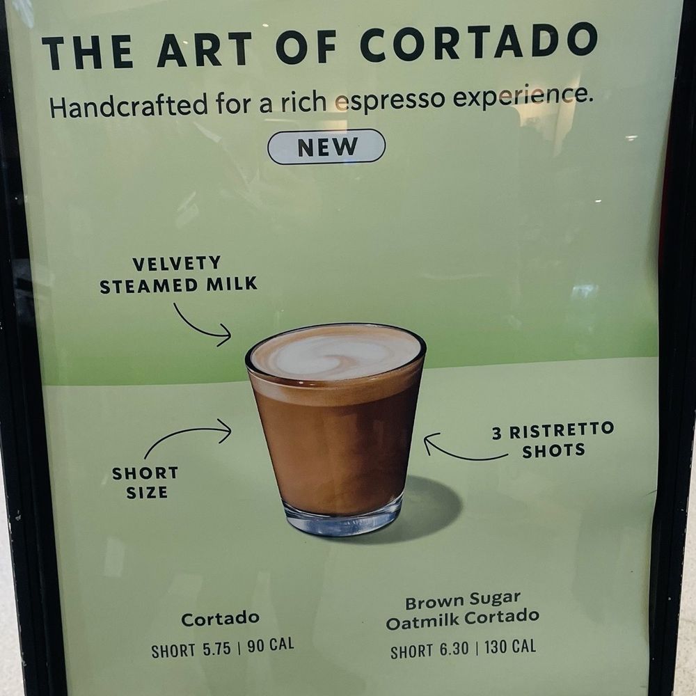 Starbucks - The art of cortadito - Coffee & Tea Near Me - Miami, Florida Starbucks - The art of cortadito - Coffee & Tea Near Me - Miami, Florida