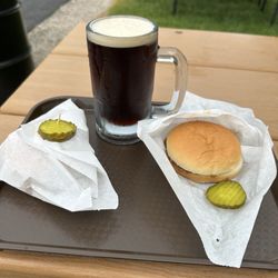 John's Drive-In - Two sSloppy Joe's & a root beer!