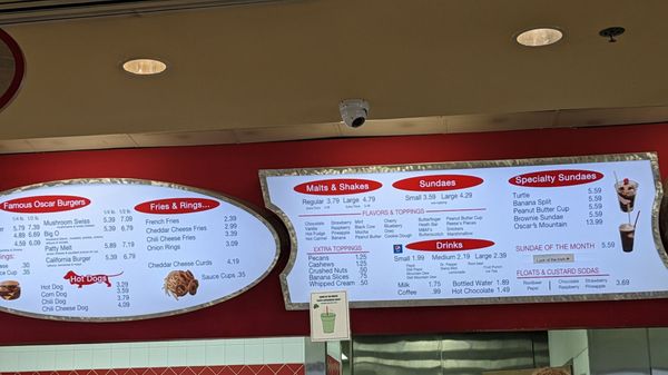 Menu photo 2 Oscar's Frozen Custard Franklin, WI