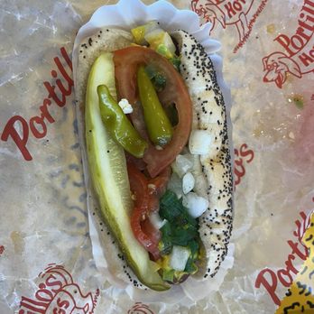 Portillo's Streamwood - Plant-based Garden Dog - Hot Dogs Near Me - Streamwood, Illinois Portillo's Streamwood - Plant-based Garden Dog - Hot Dogs Near Me - Streamwood, Illinois