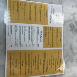 A Positive You - Menu
