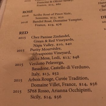 Chez Panisse - Wine - New American Near Me - Berkeley, California