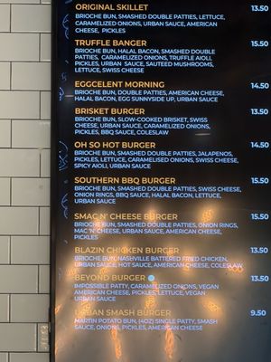 Menu photo 1 Urban Skillet Los Angeles, CA Menu photo 1 Urban Skillet Los Angeles, CA