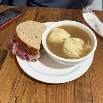 Katzinger's Delicatessen - Pastrami and Matzah Ball Soup - Delis Near Me - Columbus, Ohio Katzinger's Delicatessen - Pastrami and Matzah Ball Soup - Delis Near Me - Columbus, Ohio