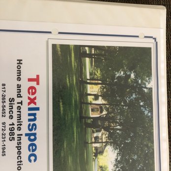 TexInspec - You get a binder full of info and pictures. Love it!! - Home Inspectors Near Me - North Richland Hills, Texas TexInspec - You get a binder full of info and pictures. Love it!! - Home Inspectors Near Me - North Richland Hills, Texas